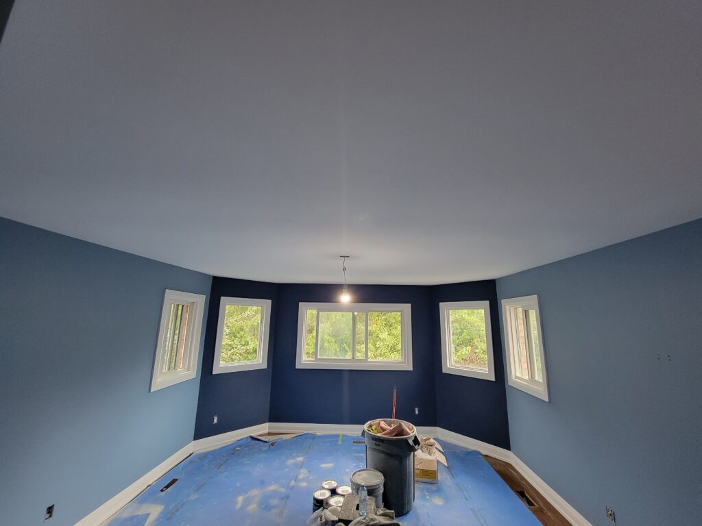 second coat of popcorn ceiling removal