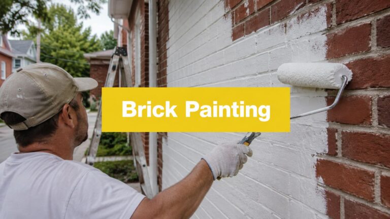 Painting Outdoor Bricks the Right Way in Toronto